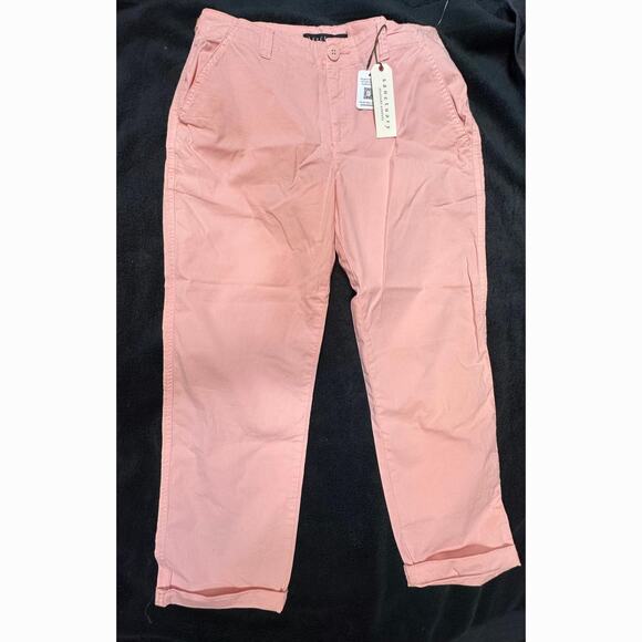 Sanctuary  Button Cuffed Pants Coral size 29 - Picture 5 of 10
